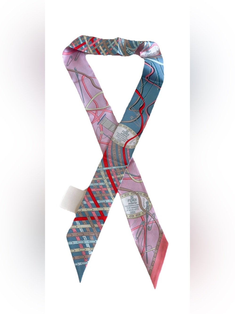 Fendi Silk Wrappy Scarf